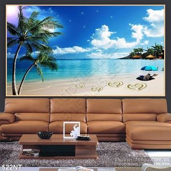 Tranh bãi biển đẹp nhất hành tinh