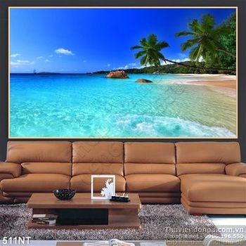 Tranh bãi biển đẹp nhất