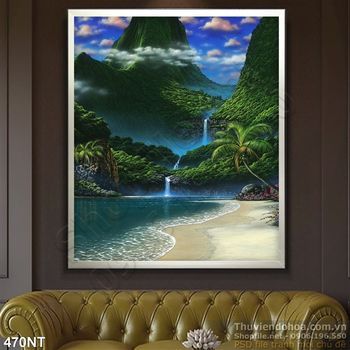 Tranh phong cảnh nghệ thuật hữu tình