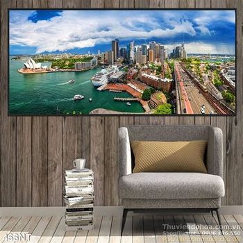Tranh thành phố biển Sydney