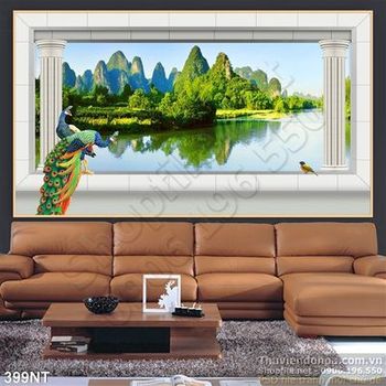 Tranh phong cảnh non nước hữu tình