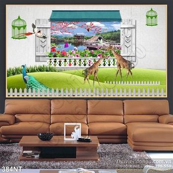 Tranh nghệ thuật phong cảnh trang trí tường