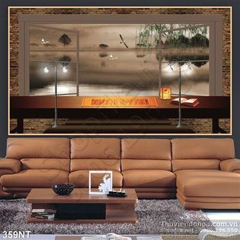 Tranh cửa sổ phong thủy