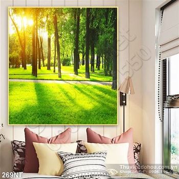 Tranh cây trong công viên