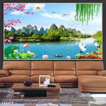 Tranh phong cảnh hữu tình mới nhất