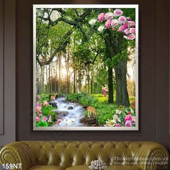 Tranh khu rừng nghệ thuật