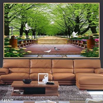 Tranh con đường nghệ thuật