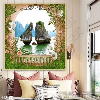 Tranh vịnh hạ long