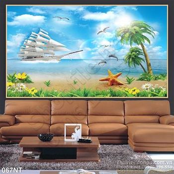 Tranh thuận buồm xuôi gió phong thủy