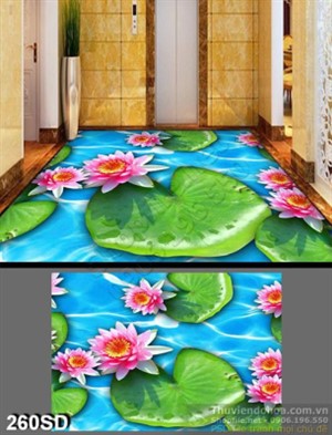 Tranh hoa sen nghệ thuật