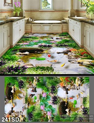 Tranh cá Koi nghệ thuật