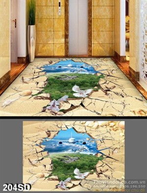 Tranh máy bay và chim bồ câu