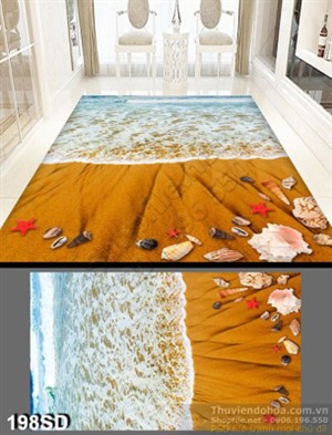 Tranh bãi biển đẹp