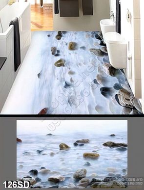 Tranh mặt nước và đá