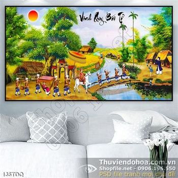Tranh Vinh Quy Bái Tổ