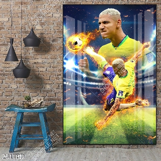 tranh cầu thủ Antony đẹp ấn tượng treo tường