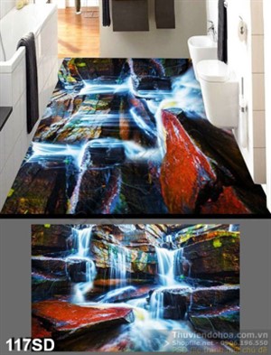 Tranh thác nước nghệ thuật