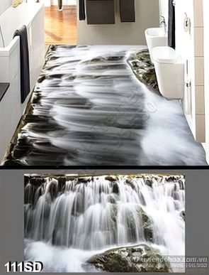 Tranh thác nước nghệ thuật