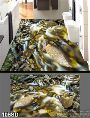 Tranh thác nước tự nhiên