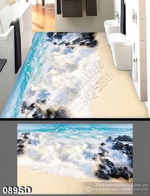 Tranh sóng biển nghệ thuật