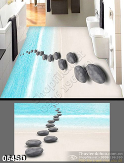 Tranh sỏi và bãi biển