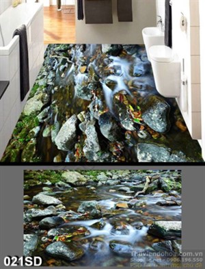 Tranh thác nước nghệ thuật