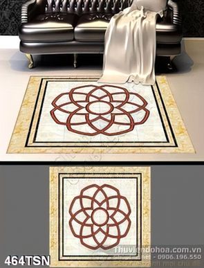 Tranh hoa văn trang trí in sàn chất lượng