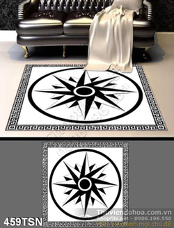 Tranh hoa văn in gạch truyền thống