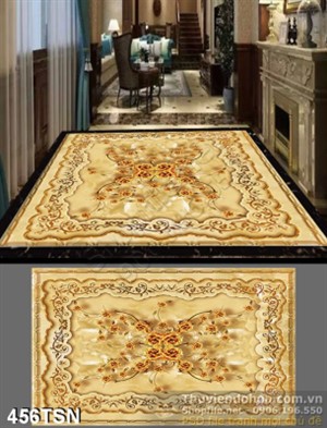 Tranh họa tiết hoa hồng in thảm chất lượng cao