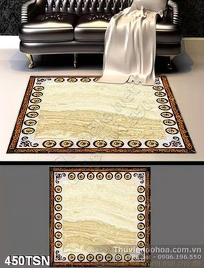 Tranh hoa tiết sang trọng in thảm