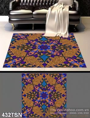 Tranh thảm sàn nghệ thuật đẹp
