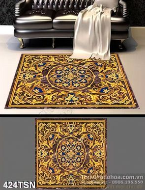 Tranh hoa văn nghệ thuật độc đáo