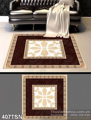 Tranh thảm 3D họa tiết trang trí đẹp