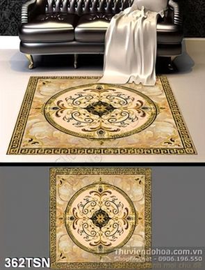 Tranh thảm sàn in chất lượng cao