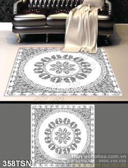 Tranh thảm mẫu gạch sang trọng
