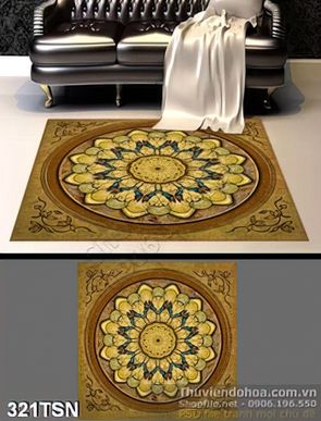 Tranh thảm sàn nghệ thuật cổ điển