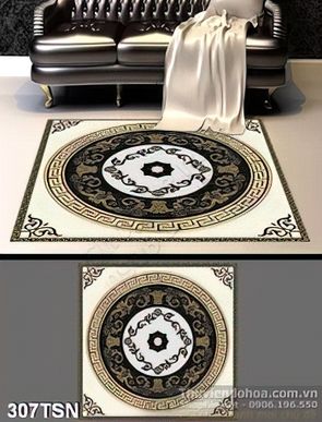Tranh thảm sàn hoa văn truyền thống