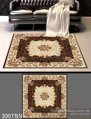 Tranh thảm sàn họa tiết sang trọng
