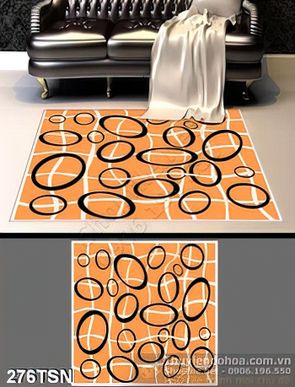 Tranh thảm sàn 3D nghệ thuật