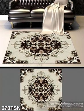Tranh thảm mẫu gạch đá hoa