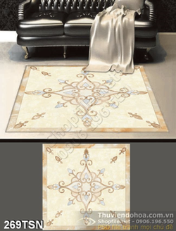 Tranh thảm 3D gạch trang trí