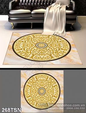 Tranh thảm hoa văn sang trọng