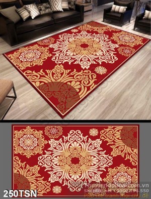 Tranh thảm sàn hoa văn mới nhất