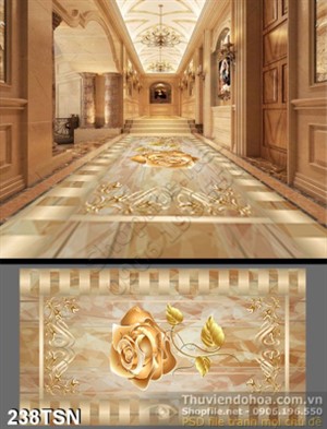 Tranh thảm hoa hồng cổ điển