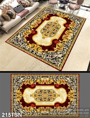 Tranh thảm sàn hoa văn mới nhất hiện nay