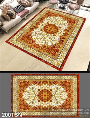 Tranh thảm sàn trang trí biệt thự