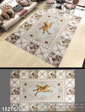 Tranh thảm điêu khắc 3D ngựa bay