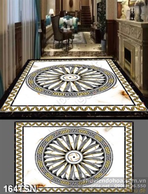 Tranh thảm hoa văn gạch đẹp