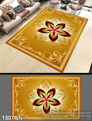 Tranh thảm hoa trang trí