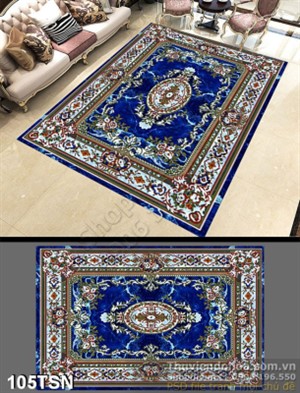 Tranh thảm sàn hoa văn nghệ thuật